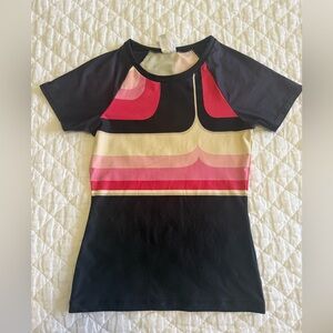 Trina Turk Rashguard Decision Top – Size Large
